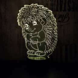 Süni 7 színű 3D led lámpa