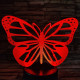 Pillangó repül 7 színű 3D led lámpa