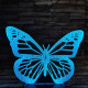Pillangó repülés 7 színű 3D led lámpa