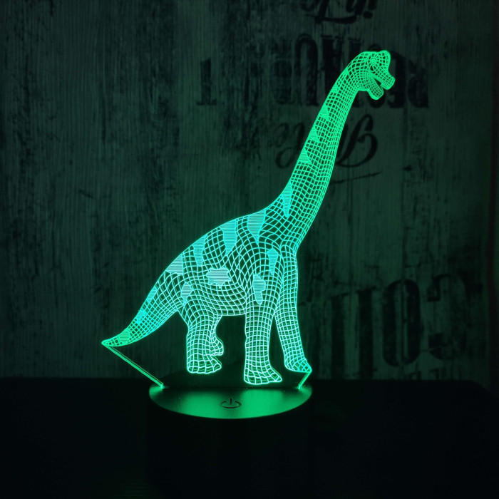 Brachiosaurus 3D led lámpa