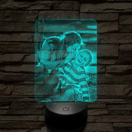 Hasznos Egyedi Ajándék Anyák Napjára 7 színű 3D led lámpa