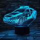 Rendőrautó 3D led lámpa