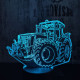 Traktor 3 3D led lámpa