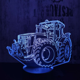 Traktor 3 3D led lámpa