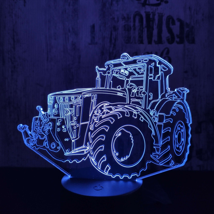 Traktor 3 3D led lámpa