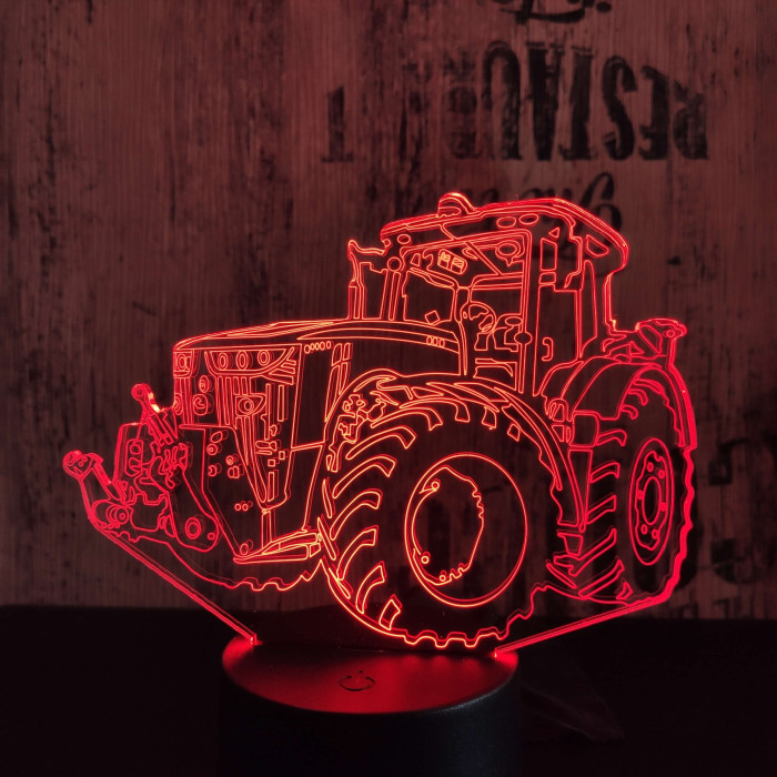Traktor 3 3D led lámpa