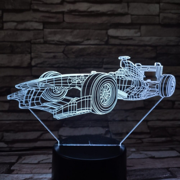 Forma1 3D led lámpa