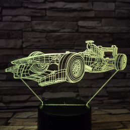 Forma1 3D led lámpa