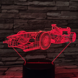 Forma1 3D led lámpa