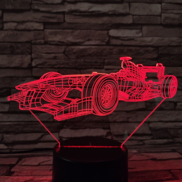 Forma1 3D led lámpa