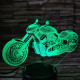 Chopper 3D led lámpa