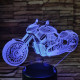 Chopper 3D led lámpa