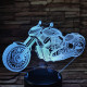 Chopper 3D led lámpa