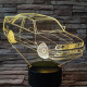 BMW autó 2 3D led lámpa