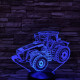 Traktor 3D led lámpa