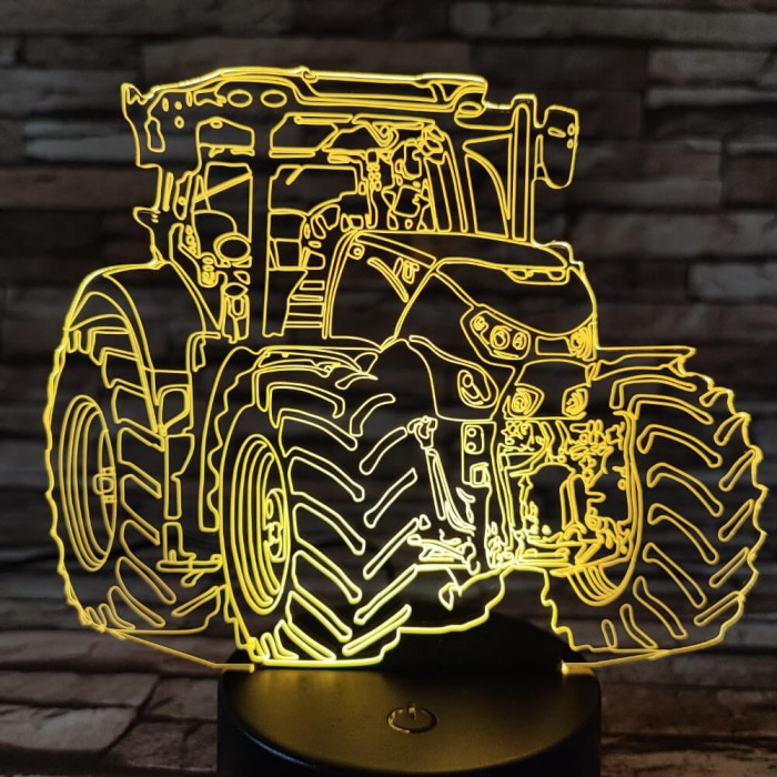 Traktor 5 3D led lámpa