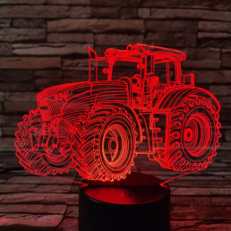 Traktor 6 3D led lámpa