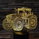 Traktor 6 3D led lámpa