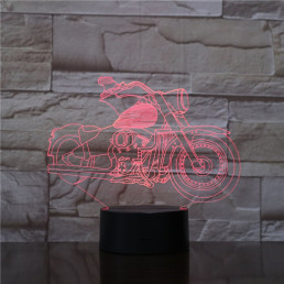 Motor országúti 3D led lámpa