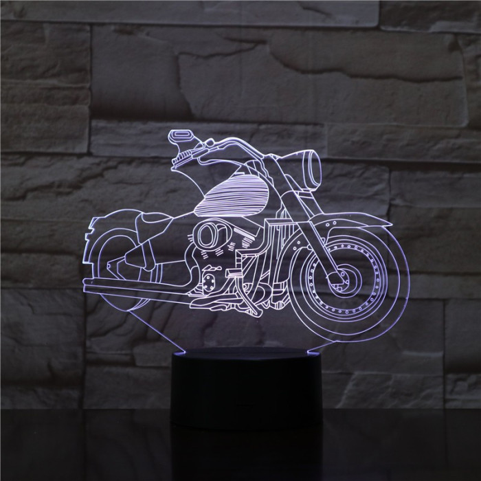 Motor országúti 3D led lámpa