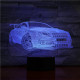 Sport Autó 3D led lámpa