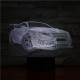 Sport Autó 3D led lámpa