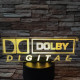 Dolby Digital 7 színű 3D led lámpa
