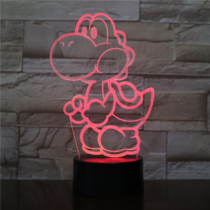 Bébi Dinó 3D led lámpa