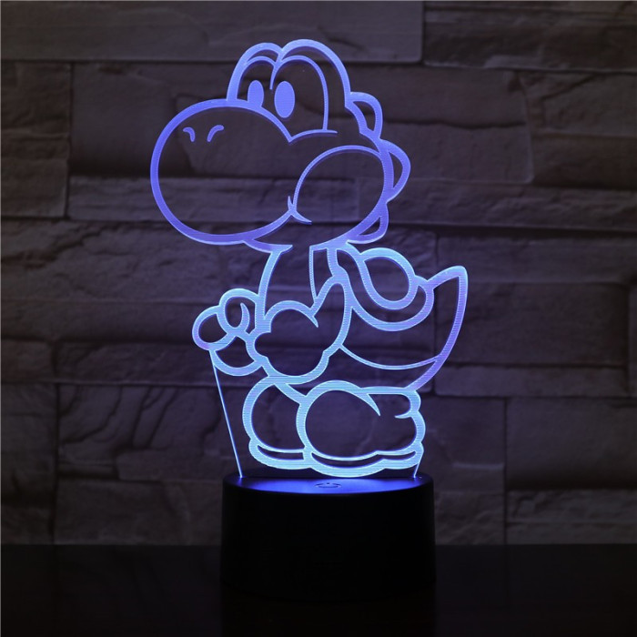 Bébi Dinó 3D led lámpa