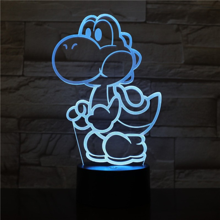 Bébi Dinó 3D led lámpa