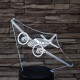 Két motoros repülő 7 színű 3D led lámpa