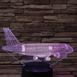 Utasszállító  7 színű 3D led lámpa