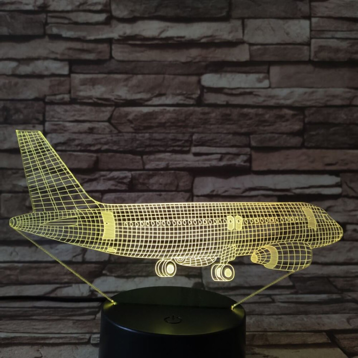 Utasszállító  7 színű 3D led lámpa