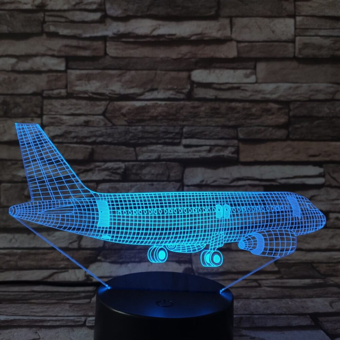 Utasszállító  7 színű 3D led lámpa