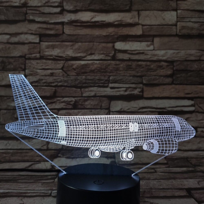 Utasszállító  7 színű 3D led lámpa