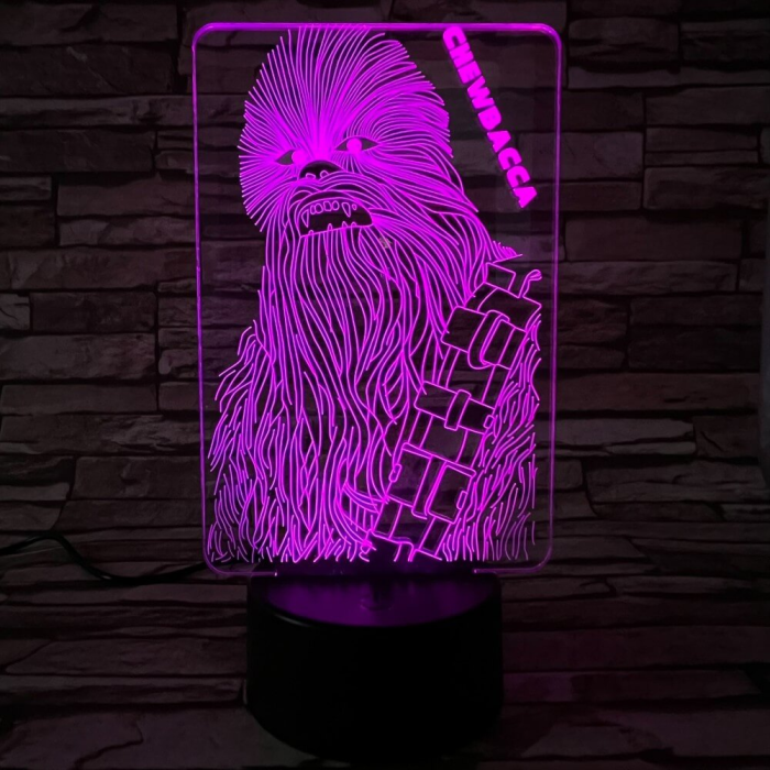 Wuki 3D led lámpa