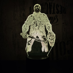 Arctalan 7 színű 3D led lámpa