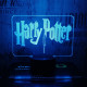 Harry Potter 7 színű 3D led lámpa