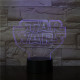 Star Wars 3D led lámpa
