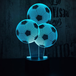 Foci Lufi 7 színű 3D led lámpa