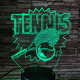 Tenisz játék 3D led lámpa