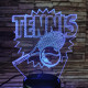 Tenisz játék 3D led lámpa