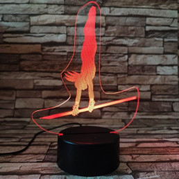 Szertona 7 színű 3D led lámpa