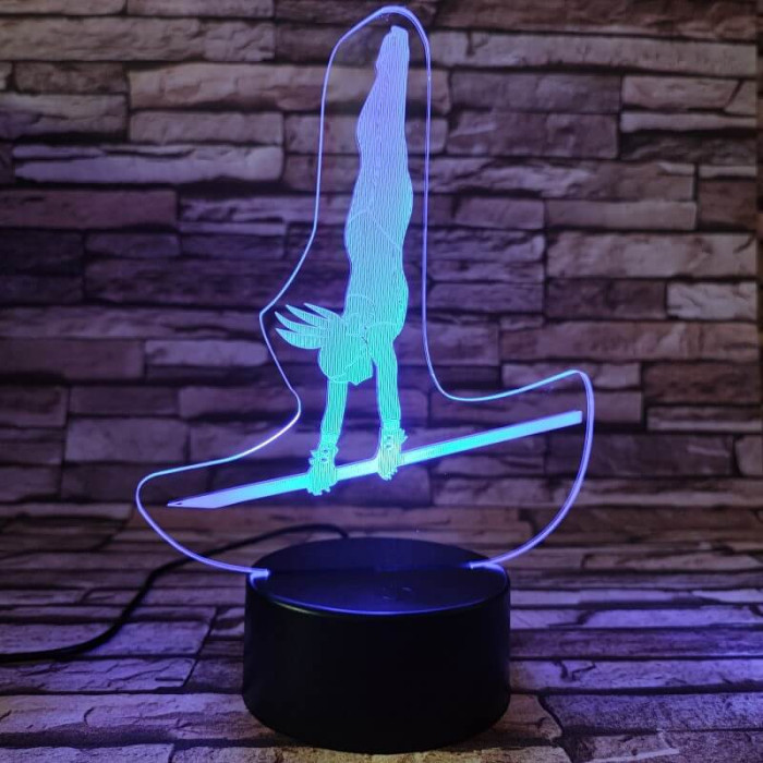 Szertona 7 színű 3D led lámpa