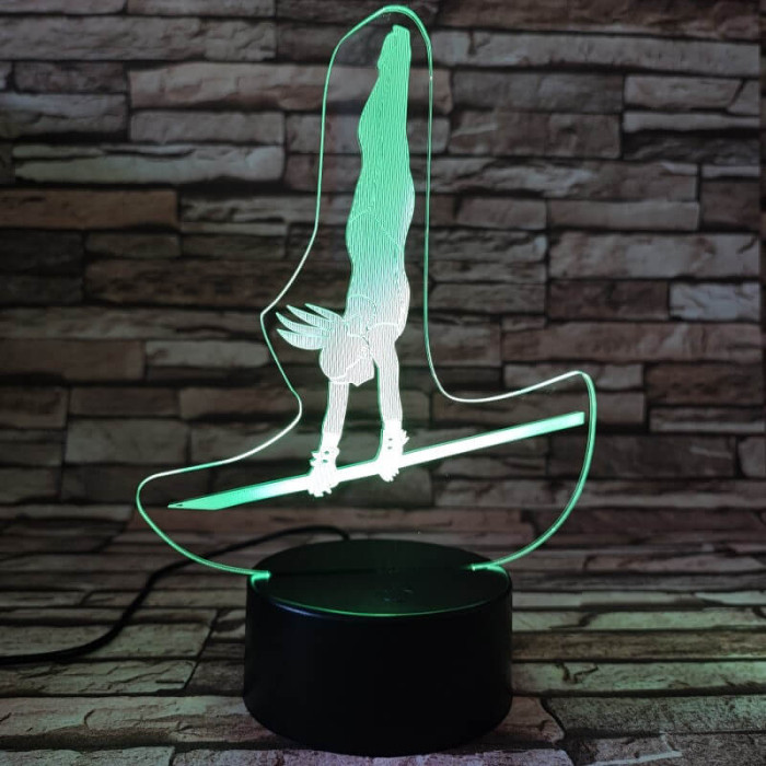 Szertona 7 színű 3D led lámpa