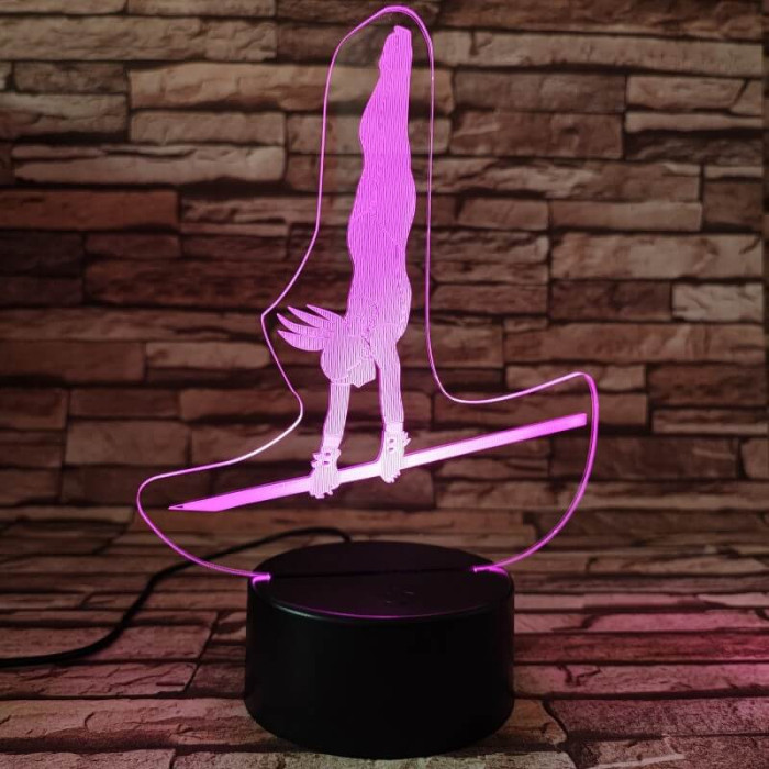 Szertona 7 színű 3D led lámpa