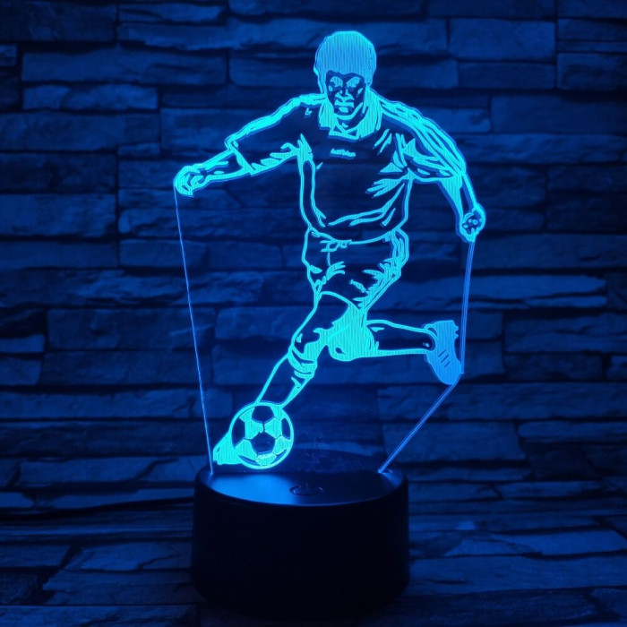 Focista 7 színű 3D led lámpa