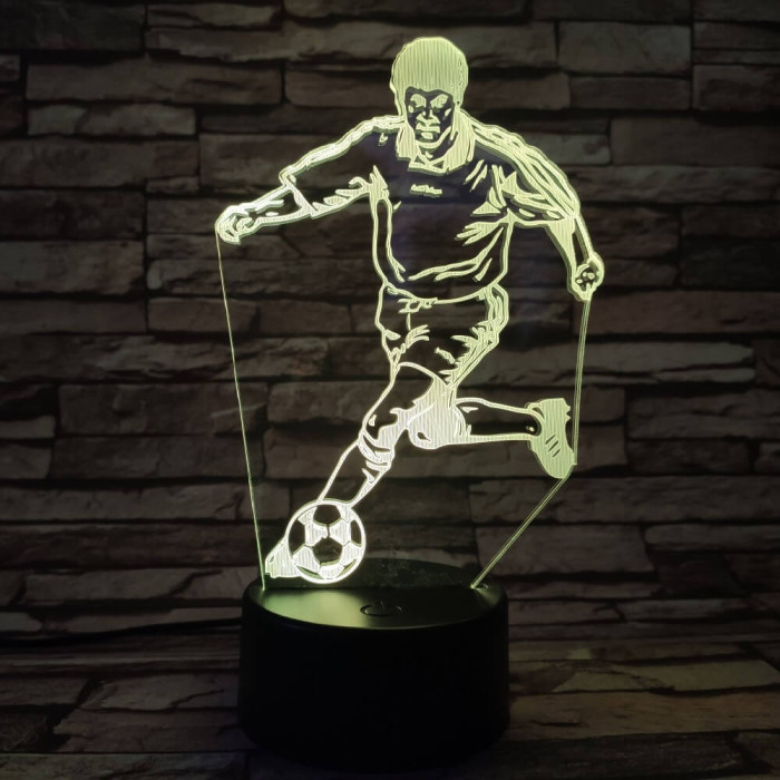 Focista 7 színű 3D led lámpa