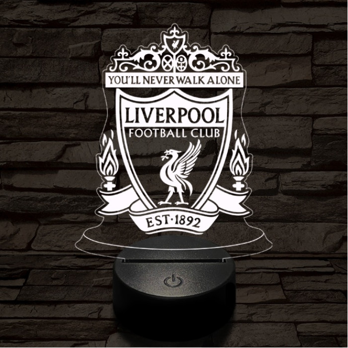 Liverpool 3D led lámpa