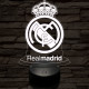 Real Madrid CF 3D led lámpa